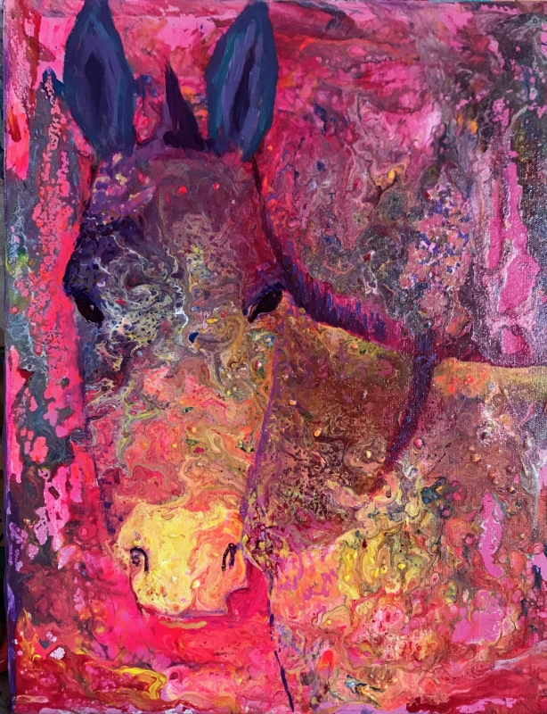 LITTLE DONKEY by artist Dena  Wenmohs